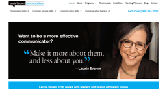 Desktop Screenshot of lauriebrown.com